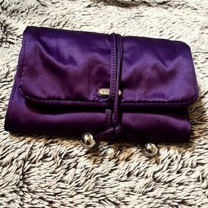 Coach Satin Folding Jewelry Roll